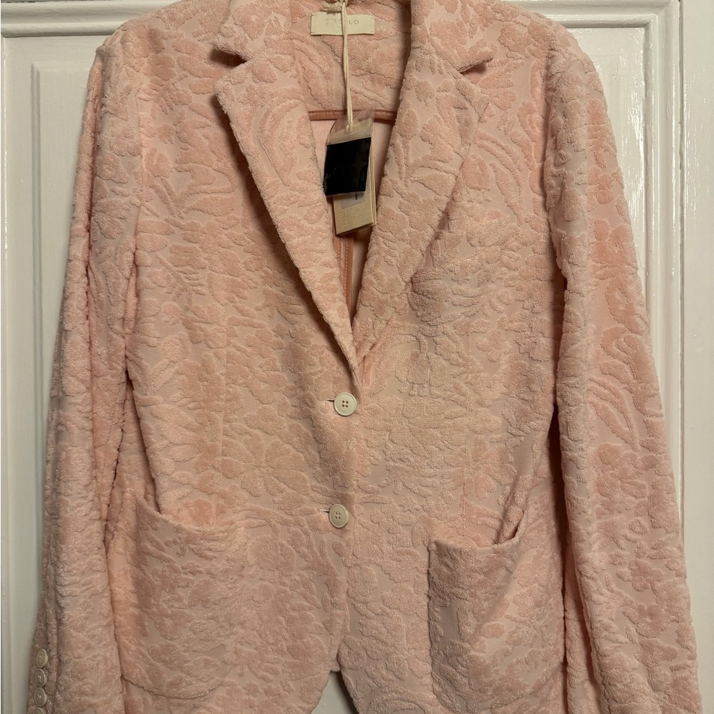 NWT Circolo 1901 soft pink blazer size 48